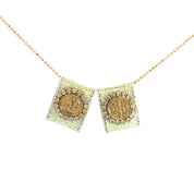 San Benito Sparkling Knitted Scapulary