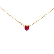 Red Heart Necklace