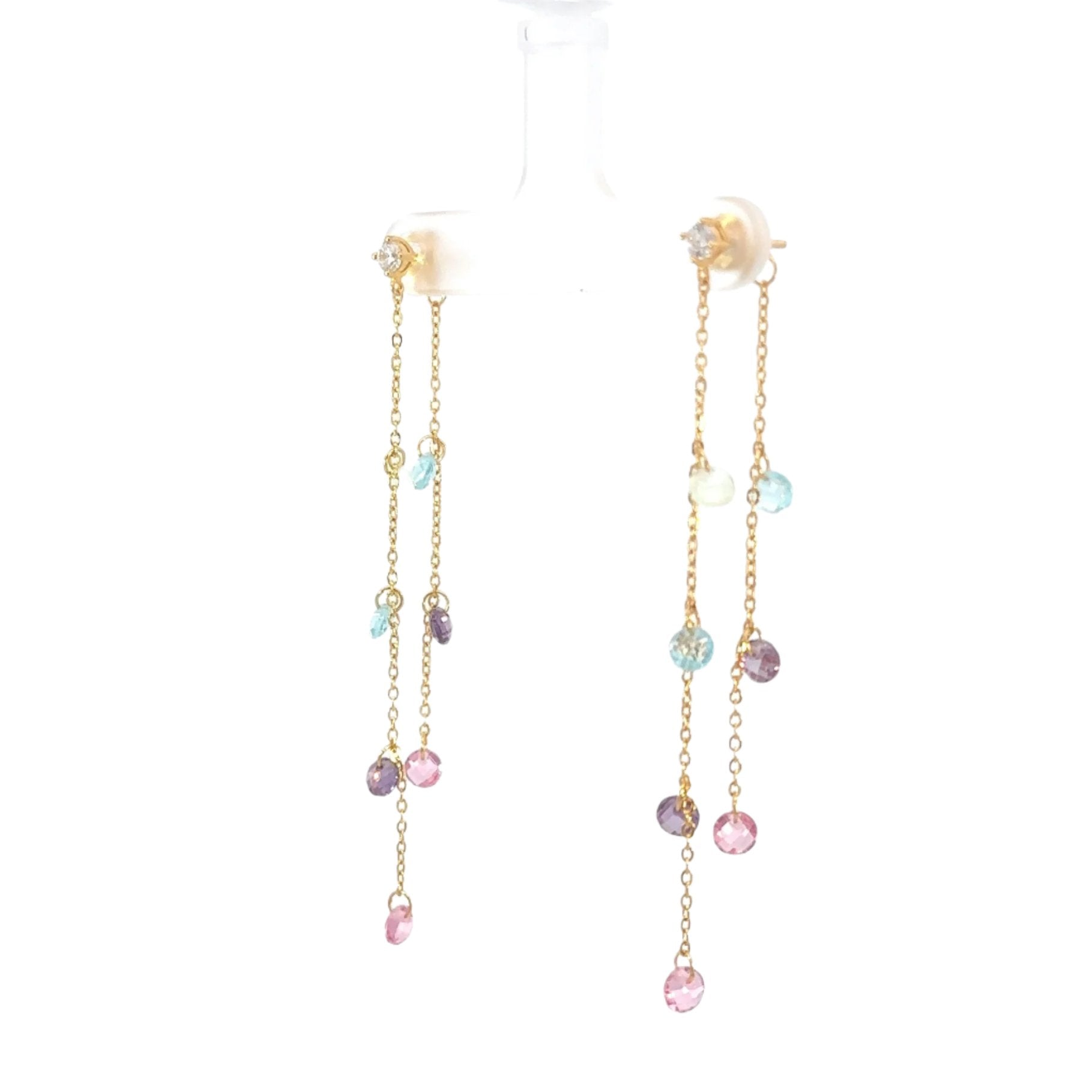 Rainbow Raindrops Earrings