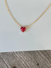 Collar Red Heart