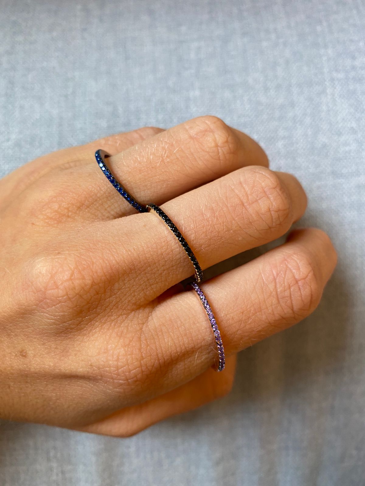 Purple Thin Ring