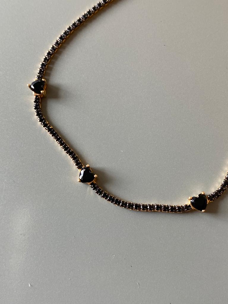 Pulsera Tennis Hearts 2