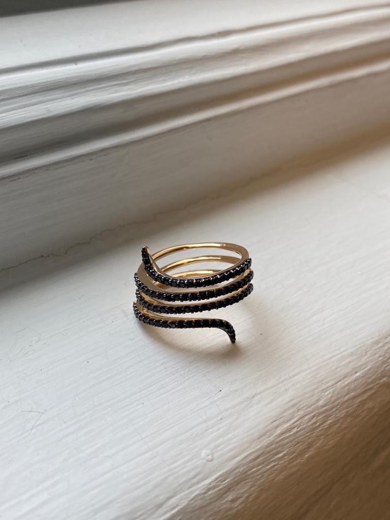 Anillo Black Snake