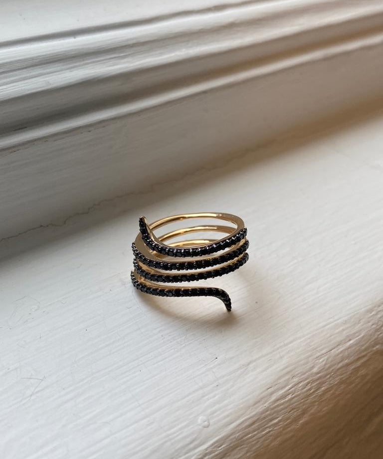 Anillo Black Snake