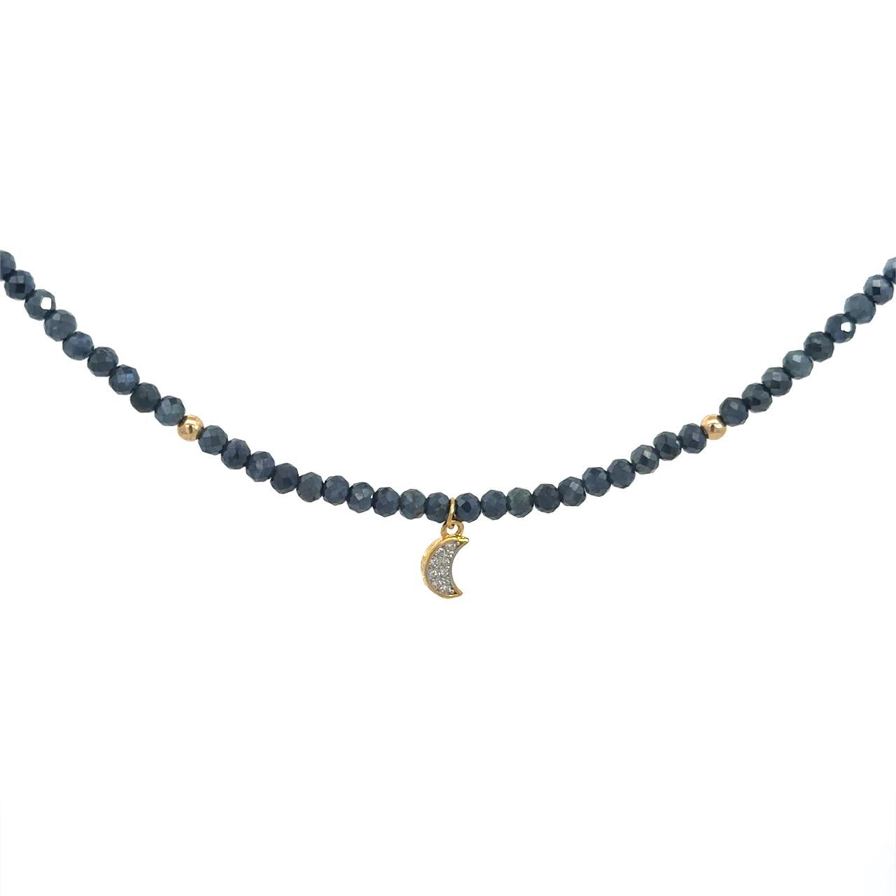 Natural Stones Choker Moon