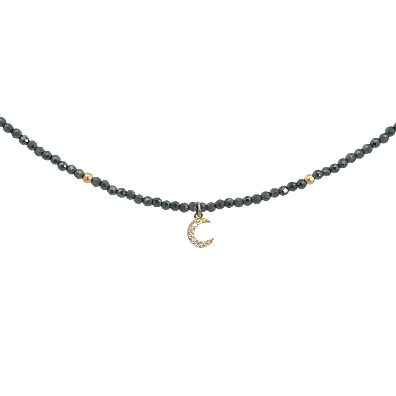 Natural Stones Choker Moon