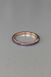 Purple Thin Ring