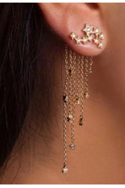 Raining Stars Drop Earrings