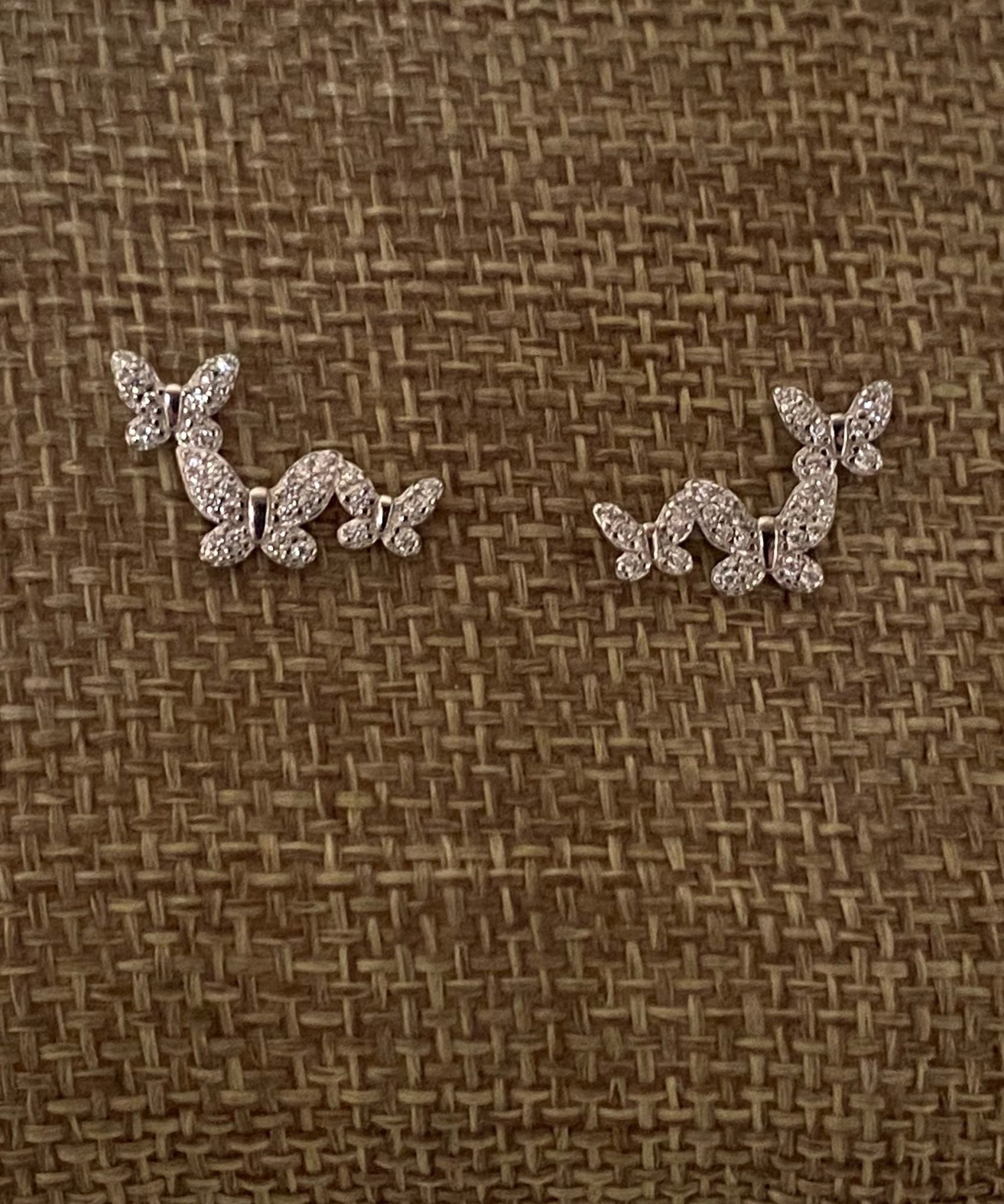 Multi Butterflies Earrings