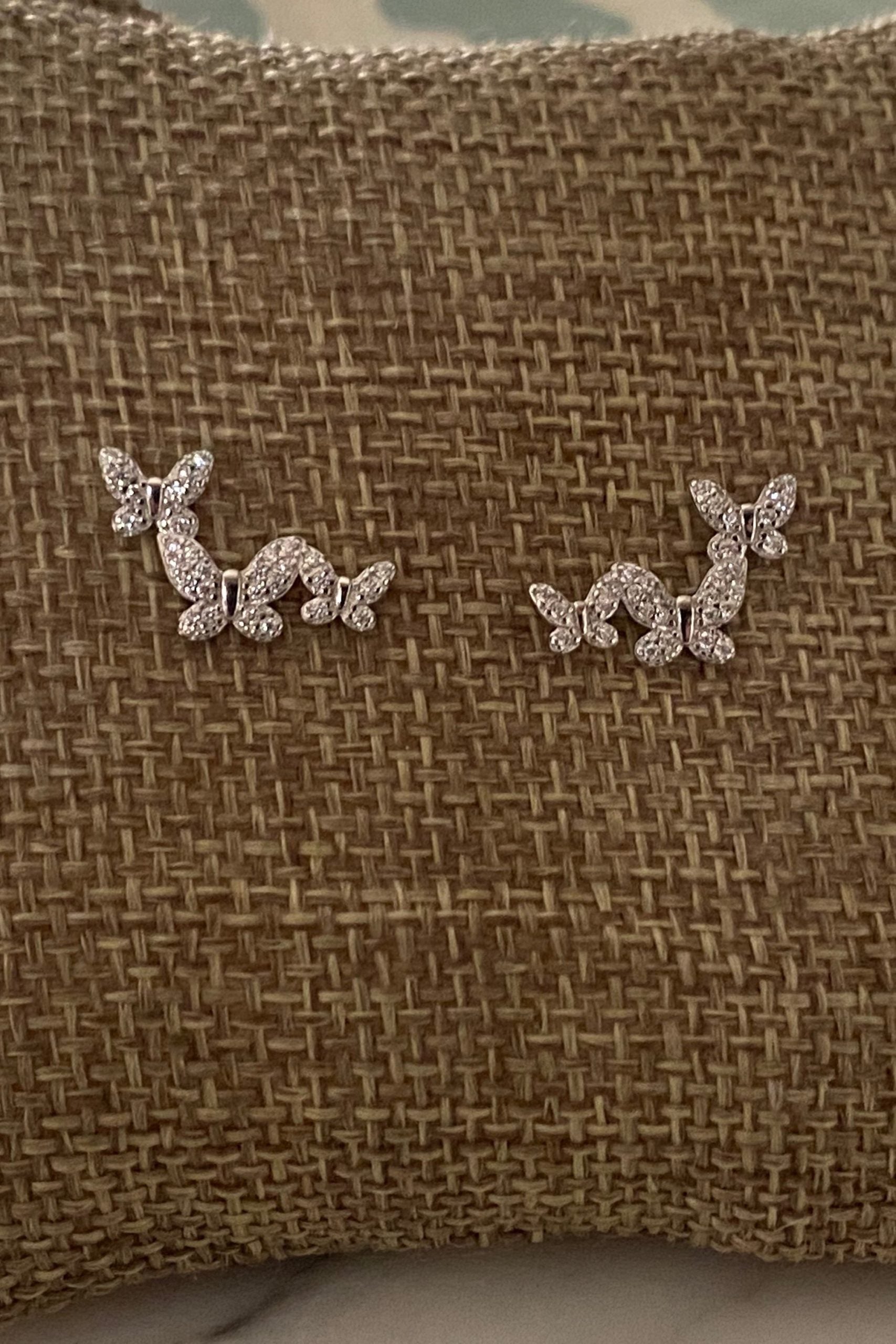 Multi Butterflies Earrings