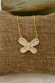 Large Butterfly Necklace