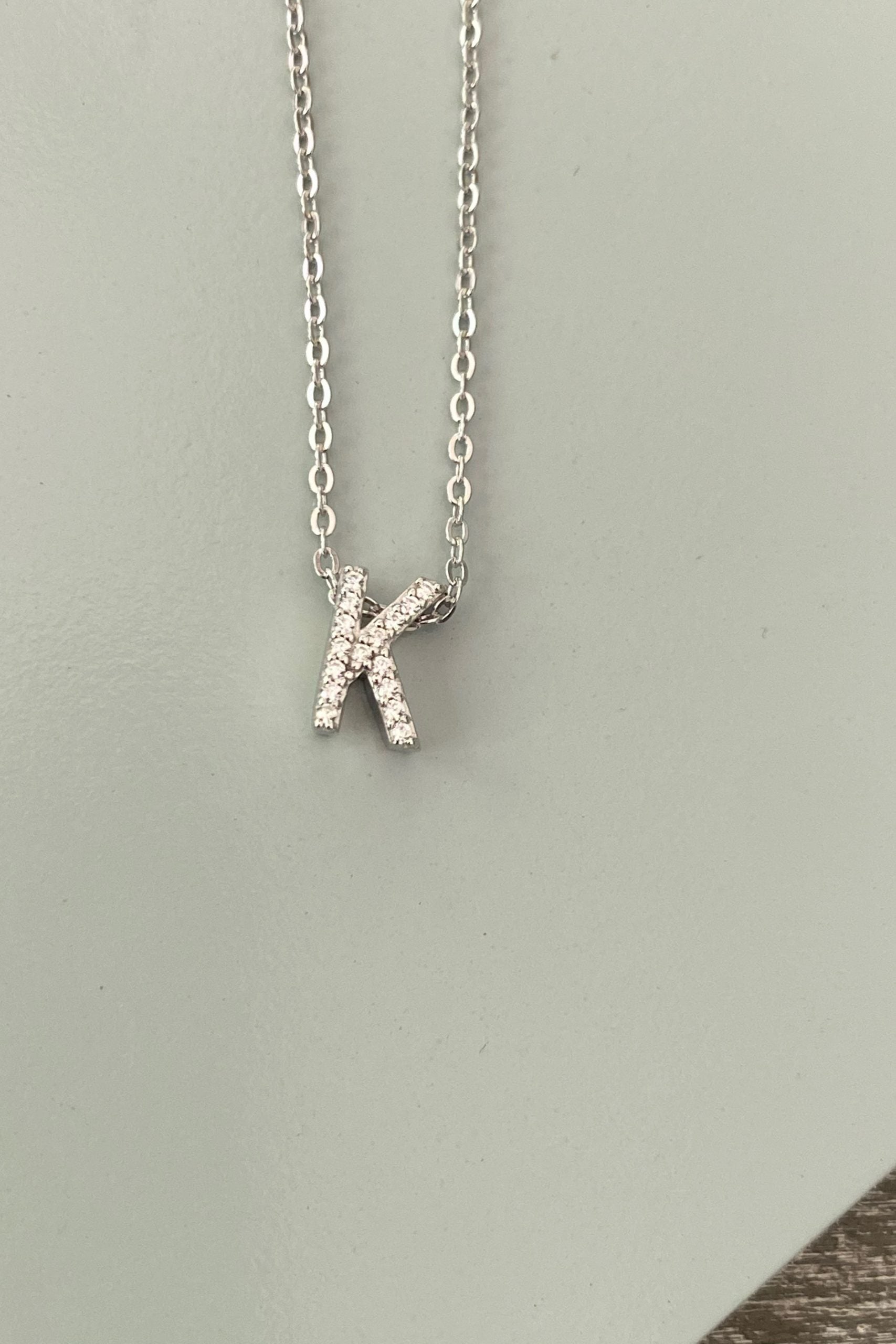 Collar Mini Initial K