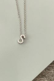 Mini Initial S Necklace