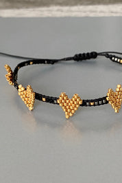 Pulsera Multi Hearts