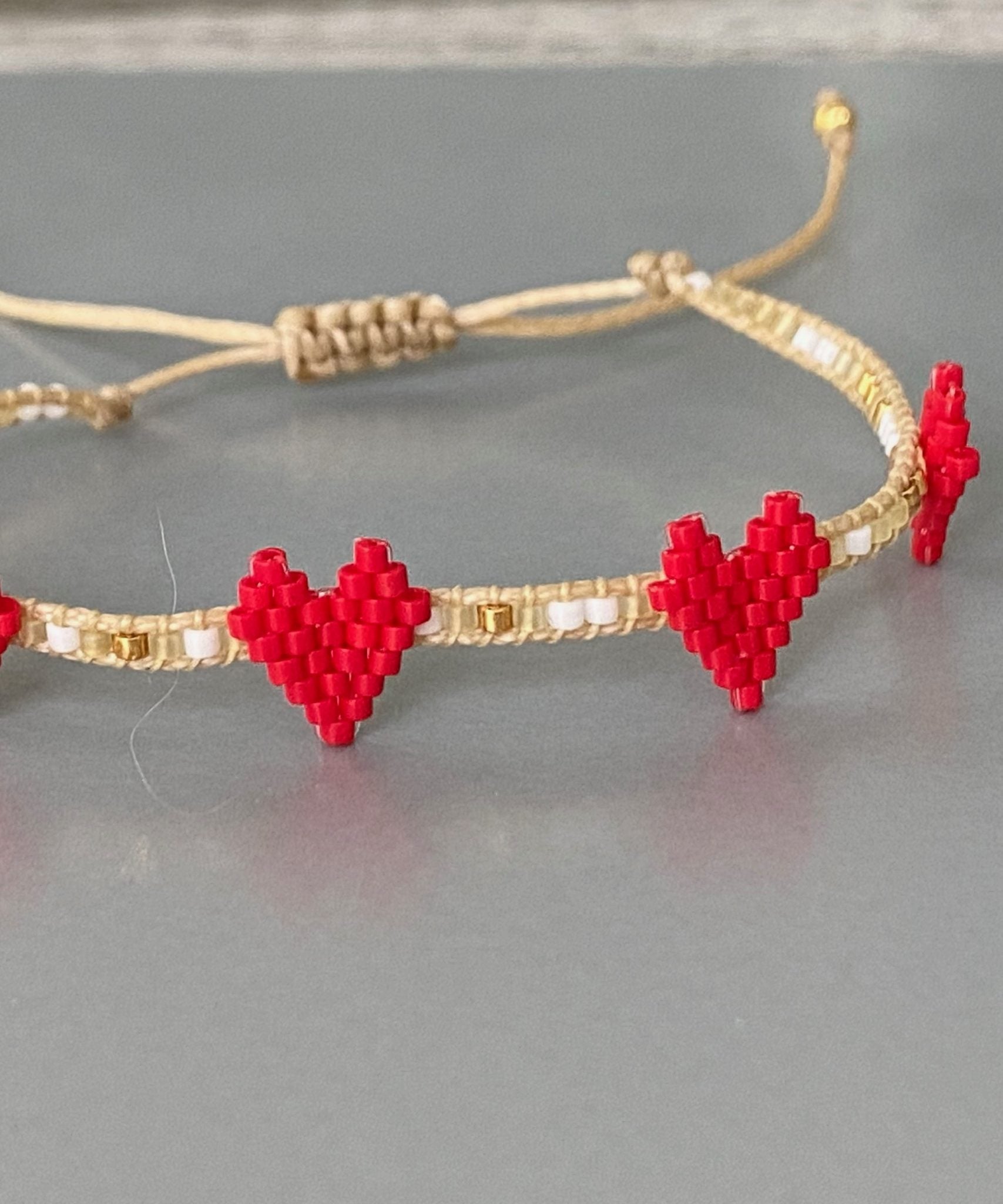 Pulsera Multi Hearts