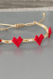 Pulsera Multi Hearts